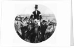 The Prince of Wales at the Grafton Hunt Races on Pet Dog by Anonymous