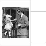 A bouquet for the Prince of Wales at Enham Village Centre by Anonymous