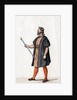 Court usher costume design for Shakespeare's play, Henry VIII by Anonymous