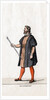 Court usher costume design for Shakespeare's play, Henry VIII by Anonymous