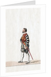 Baron, costume design for Shakespeare's play, Henry VIII by Anonymous
