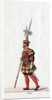 Guard, costume design for Shakespeare's play, Henry VIII by Anonymous