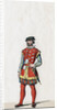Brandon, costume design for Shakespeare's play, Henry VIII by Anonymous