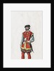 Brandon, costume design for Shakespeare's play, Henry VIII by Anonymous