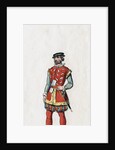Brandon, costume design for Shakespeare's play, Henry VIII by Anonymous