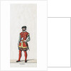 Brandon, costume design for Shakespeare's play, Henry VIII by Anonymous