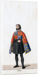 Herald, costume design for Shakespeare's play, Henry VIII by Anonymous