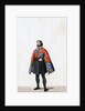 Herald, costume design for Shakespeare's play, Henry VIII by Anonymous