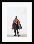 Herald, costume design for Shakespeare's play, Henry VIII by Anonymous