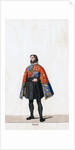 Herald, costume design for Shakespeare's play, Henry VIII by Anonymous