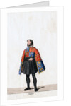Herald, costume design for Shakespeare's play, Henry VIII by Anonymous