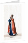 Magistrate, costume design for Shakespeare's play, Henry VIII by Anonymous