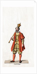 Holder of a sceptre, costume design for Shakespeare's play, Henry VIII by Anonymous
