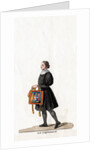 Lord Seal keeper, costume design for Shakespeare's play, Henry VIII by Anonymous