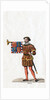 Guard, costume design for Shakespeare's play, Henry VIII by Anonymous