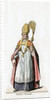 Bishop of Rochester, costume design for Shakespeare's play, Henry VIII by Anonymous