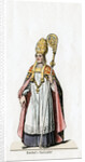 Bishop of Rochester, costume design for Shakespeare's play, Henry VIII by Anonymous