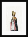 Bishop of Lincoln, costume design for Shakespeare's play, Henry VIII by Anonymous