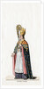 Bishop of Lincoln, costume design for Shakespeare's play, Henry VIII by Anonymous