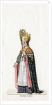 Bishop of Lincoln, costume design for Shakespeare's play, Henry VIII by Anonymous
