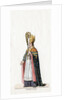 Bishop of Lincoln, costume design for Shakespeare's play, Henry VIII by Anonymous