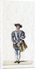 Musician, costume design for Shakespeare's play, Henry VIII by Anonymous