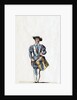 Musician, costume design for Shakespeare's play, Henry VIII by Anonymous
