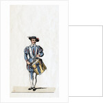Musician, costume design for Shakespeare's play, Henry VIII by Anonymous