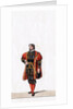 Nobleman, costume design for Shakespeare's play, Henry VIII by Anonymous