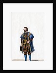 Nobleman, costume design for Shakespeare's play, Henry VIII by Anonymous