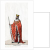 Duke of Suffolk, costume design for Shakespeare's play, Henry VIII by Anonymous