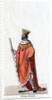 Duke of Norfolk, costume design for Shakespeare's play, Henry VIII by Anonymous
