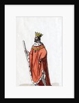 Duke of Norfolk, costume design for Shakespeare's play, Henry VIII by Anonymous
