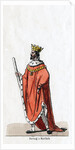 Duke of Norfolk, costume design for Shakespeare's play, Henry VIII by Anonymous