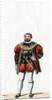 Duke of Suffolk, costume design for Shakespeare's play, Henry VIII by Anonymous