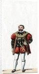 Duke of Suffolk, costume design for Shakespeare's play, Henry VIII by Anonymous
