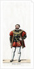 Duke of Suffolk, costume design for Shakespeare's play, Henry VIII by Anonymous