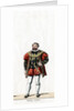 Duke of Suffolk, costume design for Shakespeare's play, Henry VIII by Anonymous