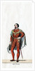 Earl of Surrey, costume design for Shakespeare's play, Henry VIII by Anonymous