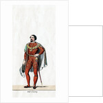 Earl of Surrey, costume design for Shakespeare's play, Henry VIII by Anonymous