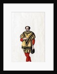Capucius, costume design for Shakespeare's play, Henry VIII by Anonymous