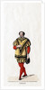 Capucius, costume design for Shakespeare's play, Henry VIII by Anonymous