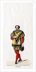 Capucius, costume design for Shakespeare's play, Henry VIII by Anonymous