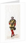 Capucius, costume design for Shakespeare's play, Henry VIII by Anonymous