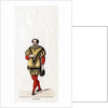 Capucius, costume design for Shakespeare's play, Henry VIII by Anonymous