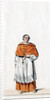 Cardinal Wolsey, costume design for Shakespeare's play, Henry VIII by Anonymous