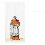 Cardinal Wolsey, costume design for Shakespeare's play, Henry VIII by Anonymous