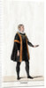 Thomas Cromwell, costume design for Shakespeare's play, Henry VIII by Anonymous