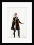 Thomas Cromwell, costume design for Shakespeare's play, Henry VIII by Anonymous