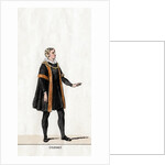 Thomas Cromwell, costume design for Shakespeare's play, Henry VIII by Anonymous
